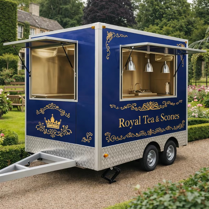 Coffee Equipment Australia - Rimorchio Mobile per Catering Alimentare Completamente