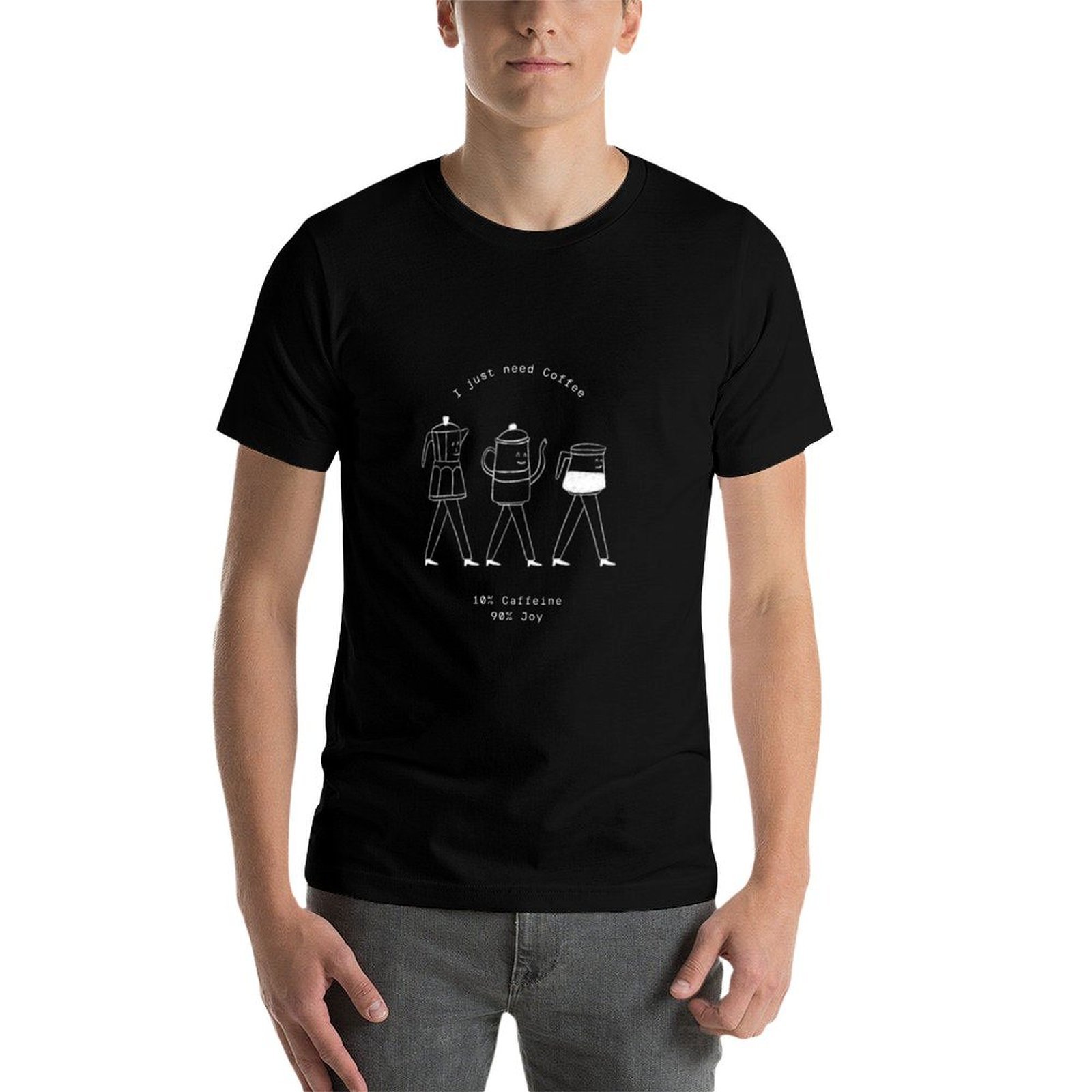 T-shirt con Illustrazione 'I J - Coffee Equipment Needed recensione e prezzo